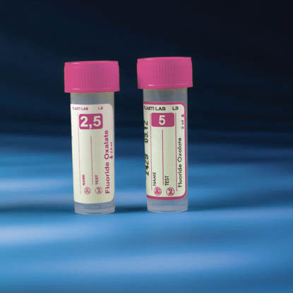 Tubo de coleta para laboratório - BCS-204 - PLASTI LAB - com fundo plano / de sangue / em polipropileno