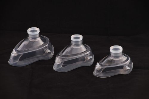 Conjunto de máscaras para pacientes humanos - 130 220 - Plasti-med - em silicone