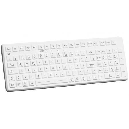 Teclado hospitalar com teclado numérico - K1-MED-BL - EVO BOARDS - lavável / USB / com retroiluminação LED