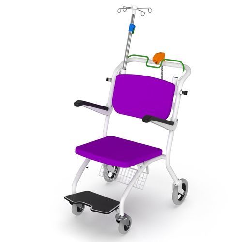 Cadeira de transferência de paciente para ambiente interno - SHORTY - PROMA REHA - para ambiente externo / dobrável / ergonômica
