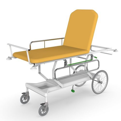 Carro-maca de transporte - PRESTO - PROMA REHA - hidráulico / com altura regulável / com encosto regulável