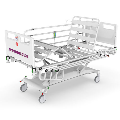Cama para hospital - SUPERTA E - PROMA REHA - elétrica / de altura regulável / Trendelenburg
