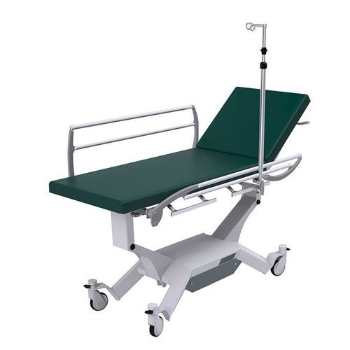 Mesa de exame elétrica - IQUEST - Promotal - com altura regulável / com encosto regulável / com rodízios