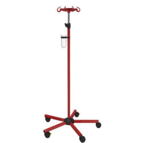 Suporte para soro infantil - I-N71121 - provita medical - com rodízios / 4 ganchos / para cama
