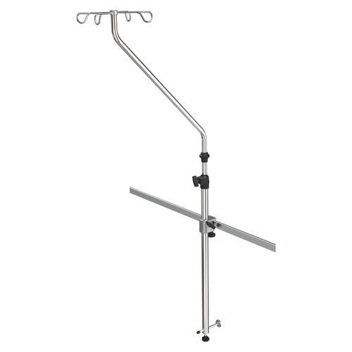 Suporte para soro de parede - I1002212 - provita medical - para trilho / 4 ganchos / telescópico