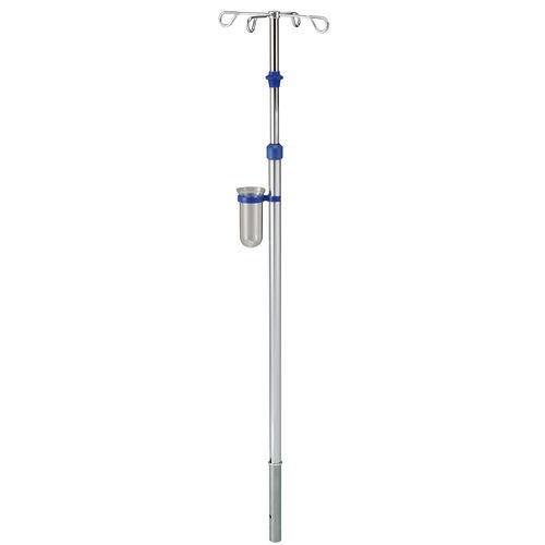 Suporte para soro de parede - I1000307 - provita medical - 4 ganchos / em inox / para cama
