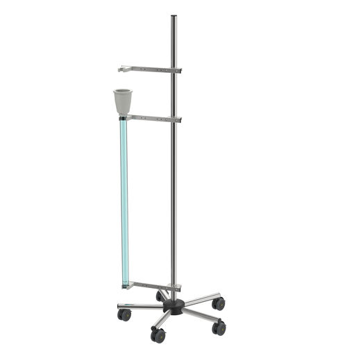 Suporte para sonda - T-W05040 - provita medical - de desinfecção / com rodízios / em aço inoxidável