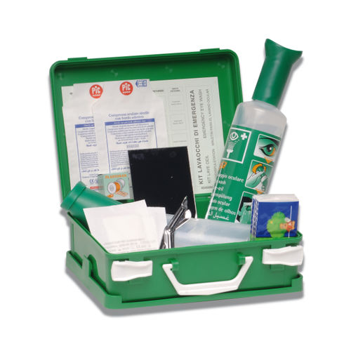 Kit de lavagem ocular - CPS258 - PVS - de primeiros socorros / estéril