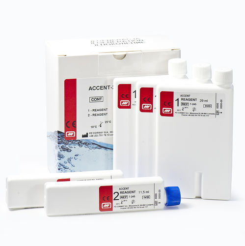 Reagente em solução - Cormay Diagnostics - de amostras de sangue / de química clínica / de calibração