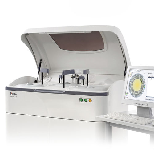 Analisador bioquímico automático - Chemray-420 - Rayto Life and Analytical Sciences  - de piso / com ISE / com leitor de códigos de barras