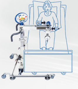 Pedal exercitador para braços e pernas - MOTOmed letto2 - RECK-Technik - em decúbito dorsal