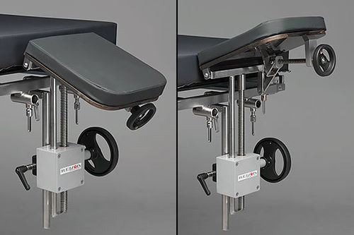 Apoio de cabeça para broncoscopia - 10-330 - Reison Medical - de posicionamento / de altura regulável / em aço inoxidável