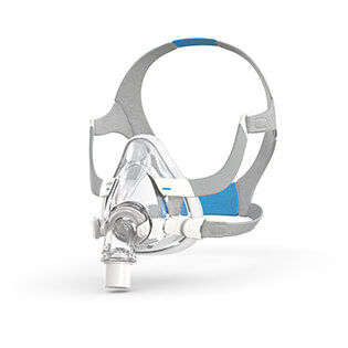 Máscara de ventilação CPAP - AirTouch™ F20 - ResMed Europe - para terapia CPAP / em silicone / regulável