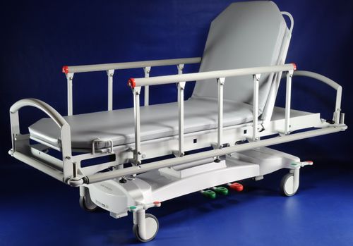 Carro-maca de transporte - GOLEM EME - RQL - GOLEM tables - hidráulico / com altura regulável / de 2 seções