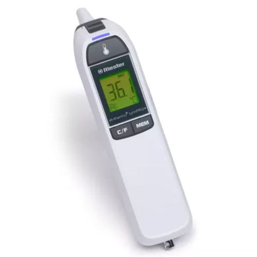 Termômetro clínico - ri-thermo® tymPRO+ - Rudolf Riester  - eletrônico / de ouvido / com sensor