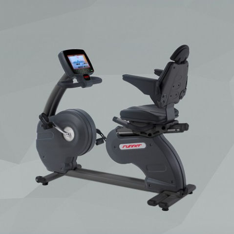 Bicicleta ergométrica horizontal - EM-7412 - Runner
