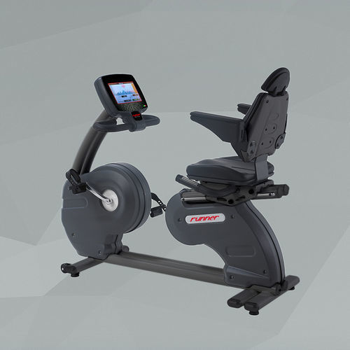 Bicicleta ergométrica horizontal - REC-CYCLING RUN-7412-PC - Runner