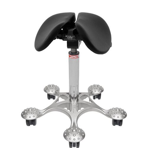 Mocho para consultório médico - MULTIADJUSTER - Salli Systems - com altura regulável / basculante / com rodízios