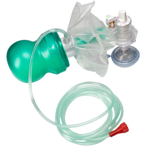Reanimador manual com válvula PEEP - BagEasy® - SunMed - com máscara / descartável