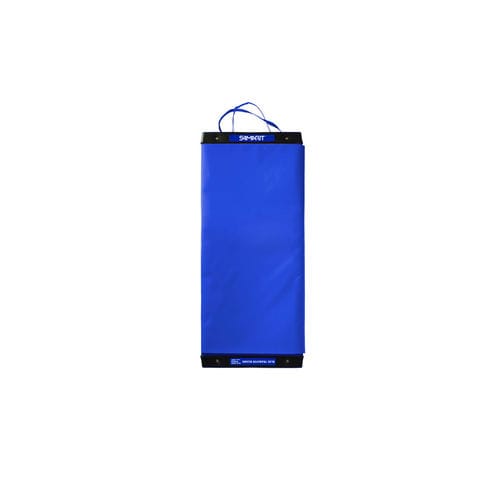 Prancha de transferência para paciente - BLUE SHORT NARROW - Samarit Medical - com superfície deslizante / leve / com pegas