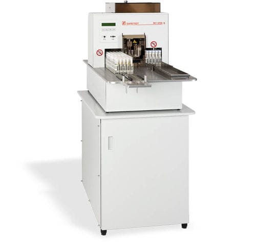 Sistema tampador para tubos - RC 1200 S  - Sarstedt - de laboratório / automático / de piso