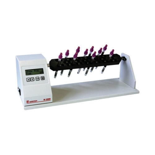 Misturador de laboratório rotativo - SARMIX® M 2000 - Sarstedt - digital / médico-hospitalar / de bancada