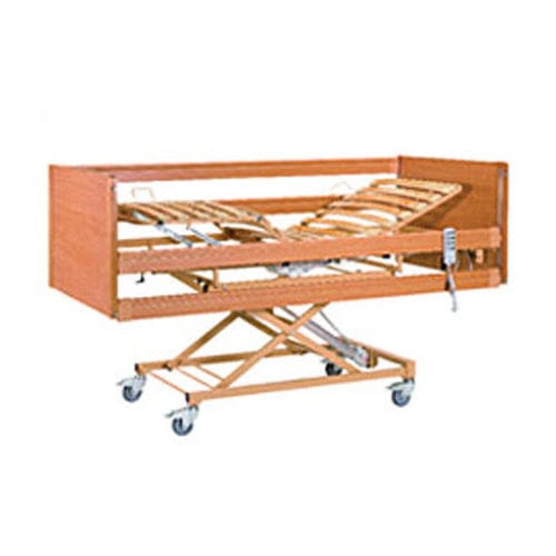 Cama para internação domiciliar - Med II - Savion Industries - elétrica / de altura regulável / com rodízios