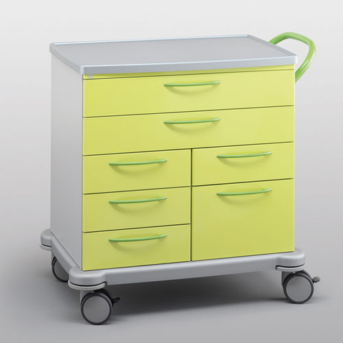 Carrinho hospitalar - 260.1210.0 - SCHMITZ medical GmbH - para hospital / para uso geral / para consumíveis