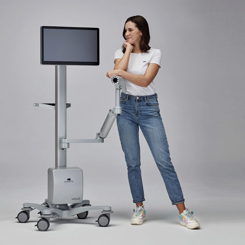 Videocolposcópio - vidan®2 mobile - SCHMITZ medical GmbH - com carrinho