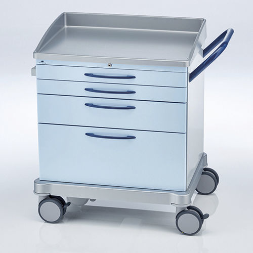 Carrinho hospitalar - 260.0028.0 - SCHMITZ medical GmbH - para hospital / de anestesia / para cuidados intensivos