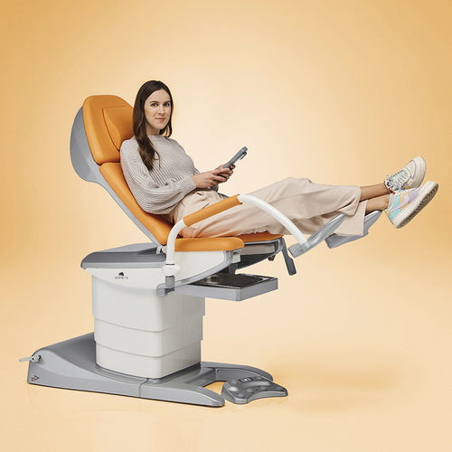 Cadeira de exame para exame proctológico - medi-matic© 115.9 - SCHMITZ medical GmbH - para ginecologia / elétrica / eletromecânica