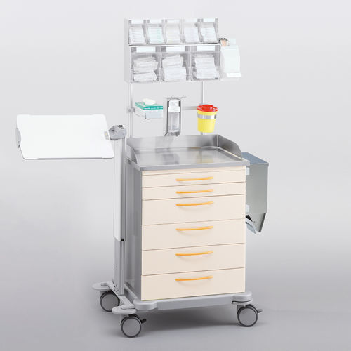 Carrinho hospitalar - 260.0023.0 - SCHMITZ medical GmbH - para hospital / para cuidados intensivos / para uso geral