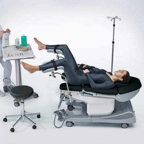 Poltrona para tratamentos clínicos procedimento intervencionista - medi-matic® 115.9 - SCHMITZ medical GmbH - elétrica / reclinável / Trendelenburg