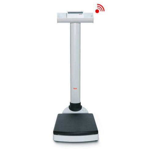 Balança antropométrica eletrônica - 704 - seca - plataforma / com coluna / com cálculo do IMC