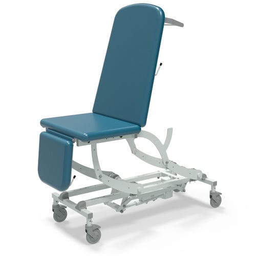 Mesa de exame para ecografia - NV9466-CLS-1WH-DG - SEERS Medical - elétrica / com encosto regulável / com altura regulável