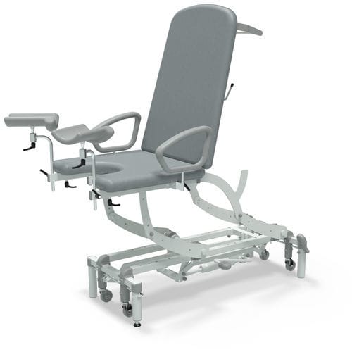 Mesa de exame para ginecologia - NV8653-CLS-DB - SEERS Medical - hidráulica / com encosto regulável / com altura regulável