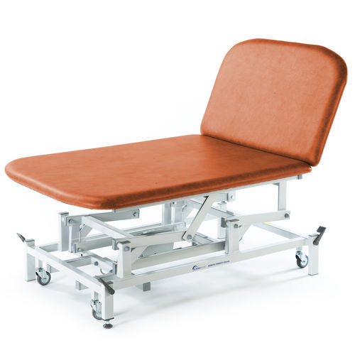 Mesa de exame para pacientes obesos - SM2573 - SEERS Medical - elétrica / com encosto regulável / com altura regulável
