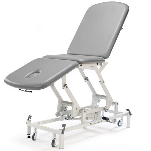 Mesa de exame para fisioterapia - ST3557 - SEERS Medical - hidráulica / com altura regulável / com encosto regulável
