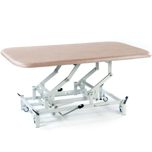 Mesa de exame para fisioterapia - ST5551 - SEERS Medical - hidráulica / com altura regulável / com rodízios