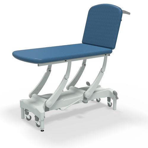 Mesa de exame hidráulica - NV2550-PRM-SB - SEERS Medical - com altura regulável / com encosto regulável / articulada em 2 seções