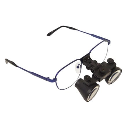Lupa cirúrgica com armação - TITANIUM - Seiler Medical - Flip-Up