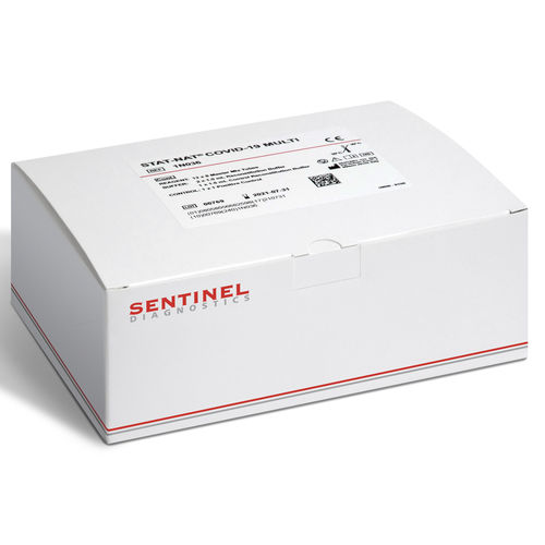 Kit de teste de COVID-19 - STAT-NAT&reg; MULTI - SENTINEL DIAGNOSTICS - de antígeno / de SARS-COV-2 / de coronavírus
