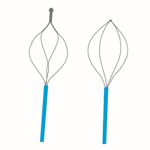 Cesta extratora de cálculos renais - SEMB - Shaili Endoscopy - reta / sem ponta