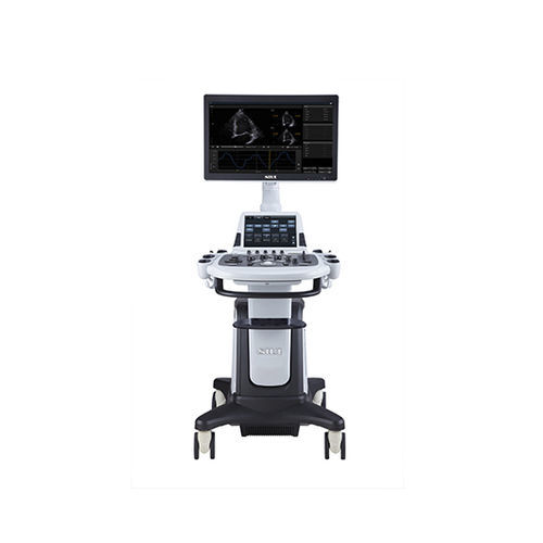 Aparelho de ultrassom compacto com carrinho - Apogee 5500 - SIUI - geral / com Doppler colorido / 3D/4D