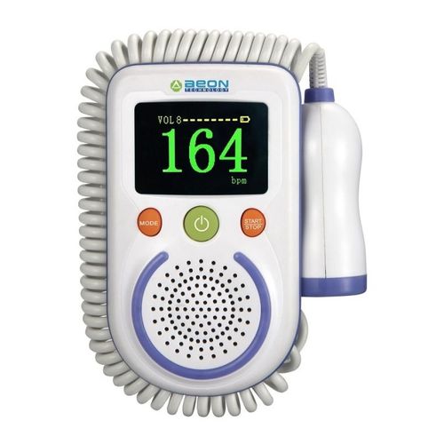 Doppler fetal - A100D - Shenzhen Aeon Technology - de bolso / com monitor de frequência cardíaca