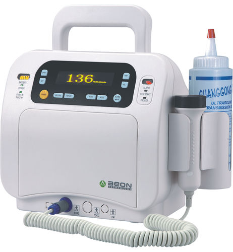 Doppler fetal - A100SD - Shenzhen Aeon Technology - portátil / com monitor de frequência cardíaca