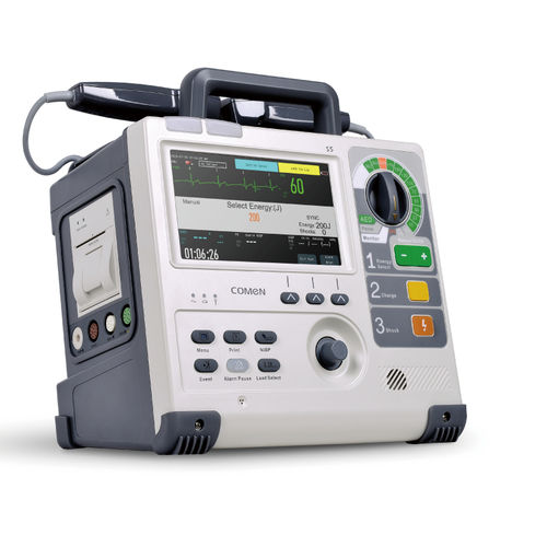 Desfibrilador externo semiautomático - S5 - Comen - para treinamento / USB / com touch screen