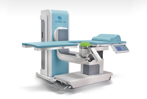 Litotriptor extracorpóreo - ESWL-109 - Shenzhen Hyde Medical Equipment  - fixado no piso / com mesa de litotripsia