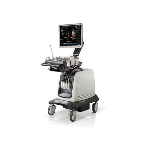 Aparelho de ultrassom com carrinho - Mirror5 Exp - Landwind Medical - geral / em preto e branco / com Doppler colorido