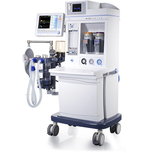 Aparelho de anestesia infantil - RY-IIIA - Landwind Medical - com carrinho / com monitoramento respiratório